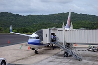 DSC09471 無事にパラオに到着。パラオには航空会社がないため、