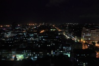 IMG_4581R そして夜。市街地だというのに、驚くほどに暗い。