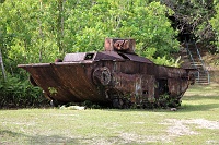 IMG_1579R 今度は米軍の水陸両用車輌。このような車輌で揚陸作戦を展開されたのであろー。